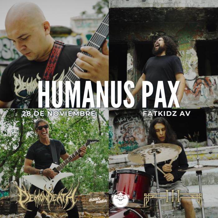 DEMONDEATH “HUMANUS PAX” Nuevo video 