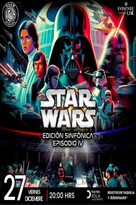 Star Wars episodio XV experiencia sinfónica 